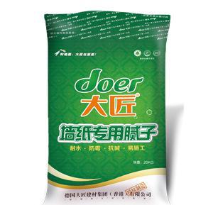 大匠墻紙用膩子 環(huán)保膩子粉耐水 耐堿防霉 源自德國