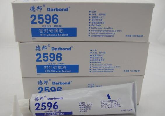 德邦2596 密封硅橡膠  紅色、中性、耐高溫310°
