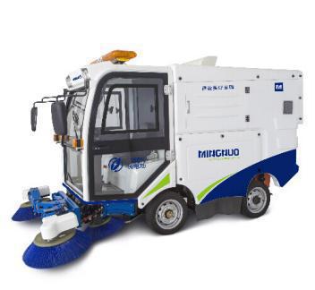 明諾新型全封閉掃地機，物業(yè)小區(qū)用MN-X800掃地車