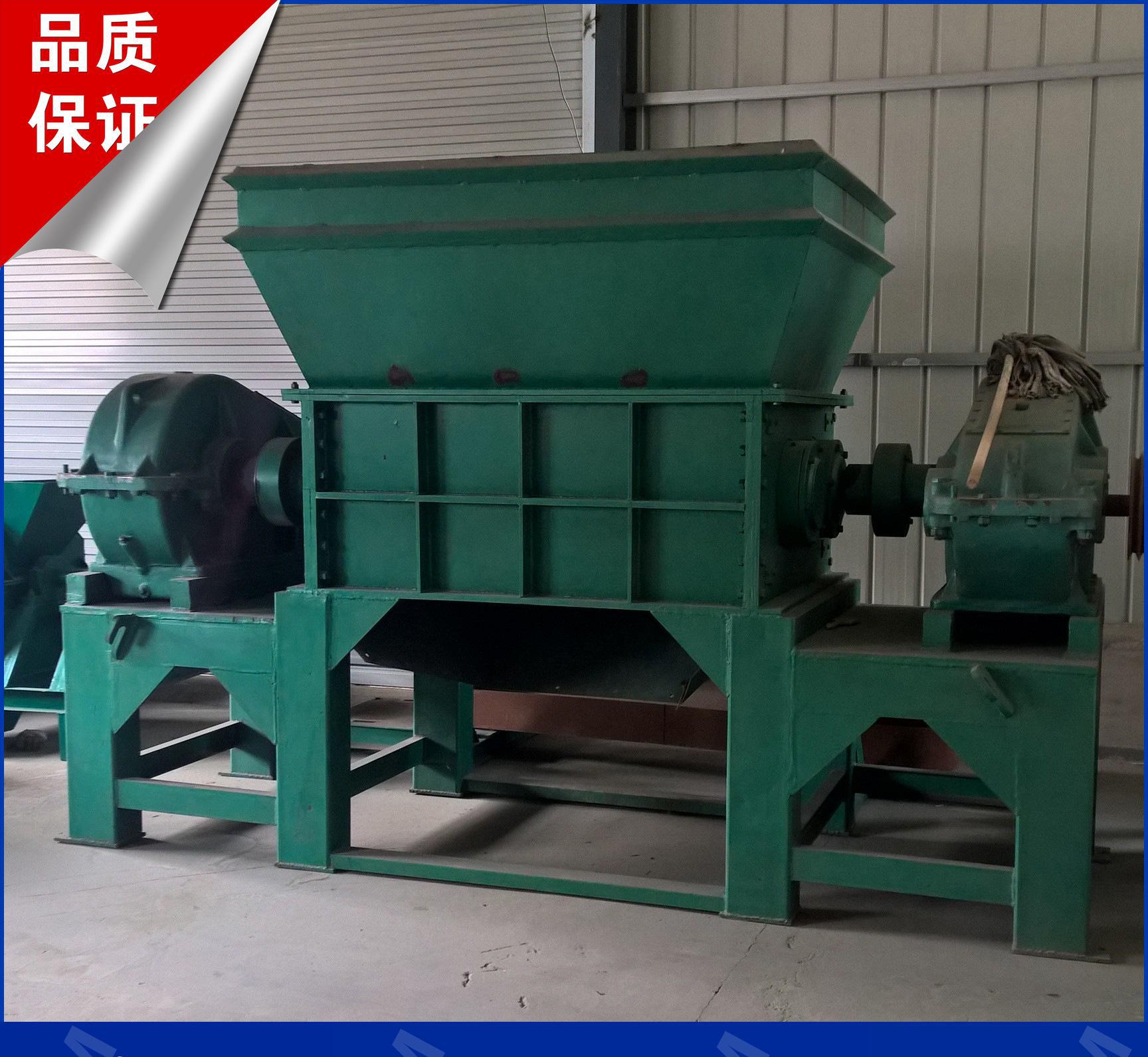 熱銷多功能雙軸撕碎機(jī) 輪胎破碎機(jī) 強(qiáng)力雙輥模板撕碎機(jī) 剪切撕