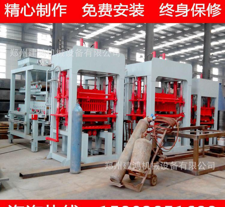 8-15型全自動(dòng)液壓免燒磚機(jī) 大型水泥制磚機(jī)設(shè)備生產(chǎn)線(xiàn)