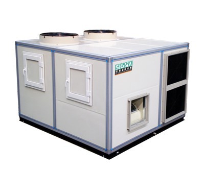 江蘇西格瑪電器SMRR風冷電熱型屋頂式空調(diào)機組通風系統(tǒng)
