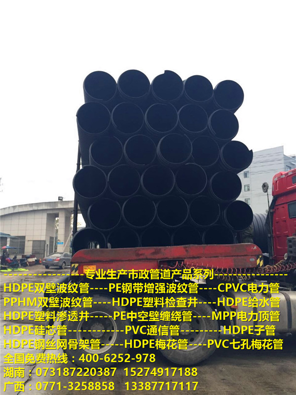 玉林鋼帶增強(qiáng)螺旋波紋管