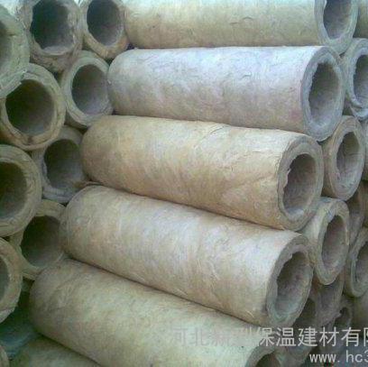 供應各種型號巖棉管廠家批發(fā) A級保溫巖棉管