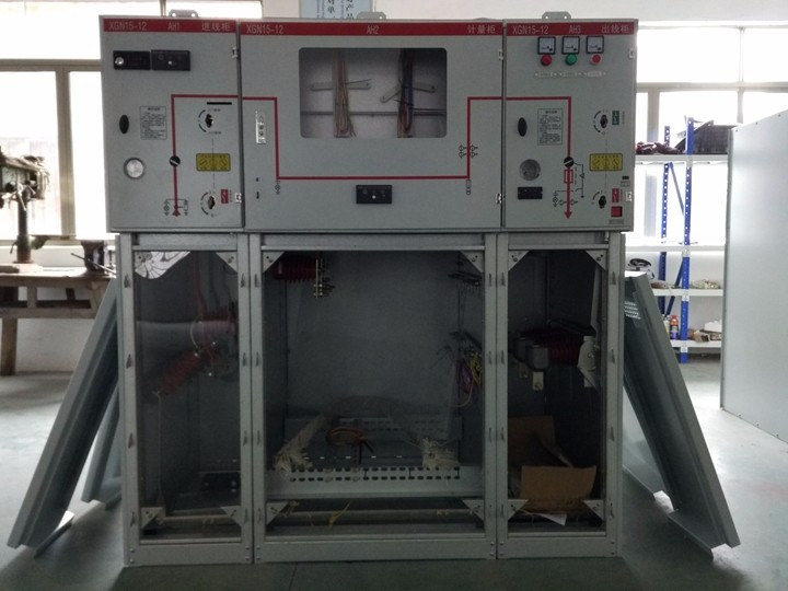 XGN15-12KV SF6高壓環(huán)網(wǎng)柜 交流金屬封閉開(kāi)關(guān)柜 10kv高壓環(huán)網(wǎng)柜 KYN28-12kv高壓中置柜